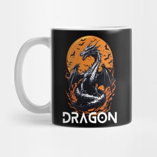 Xaden Riorson dragon flying to the moon Mug